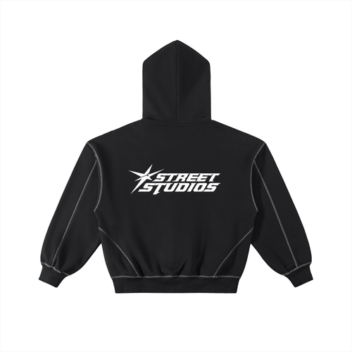 Star Division Heavyweight Zip Up Hoodie